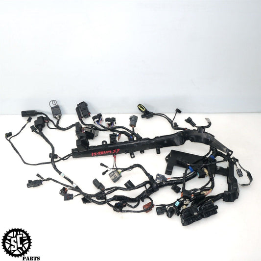 2015 TRIUMPH STREET TRIPLE 675 MAIN WIRING HARNESS NO CUTS T18