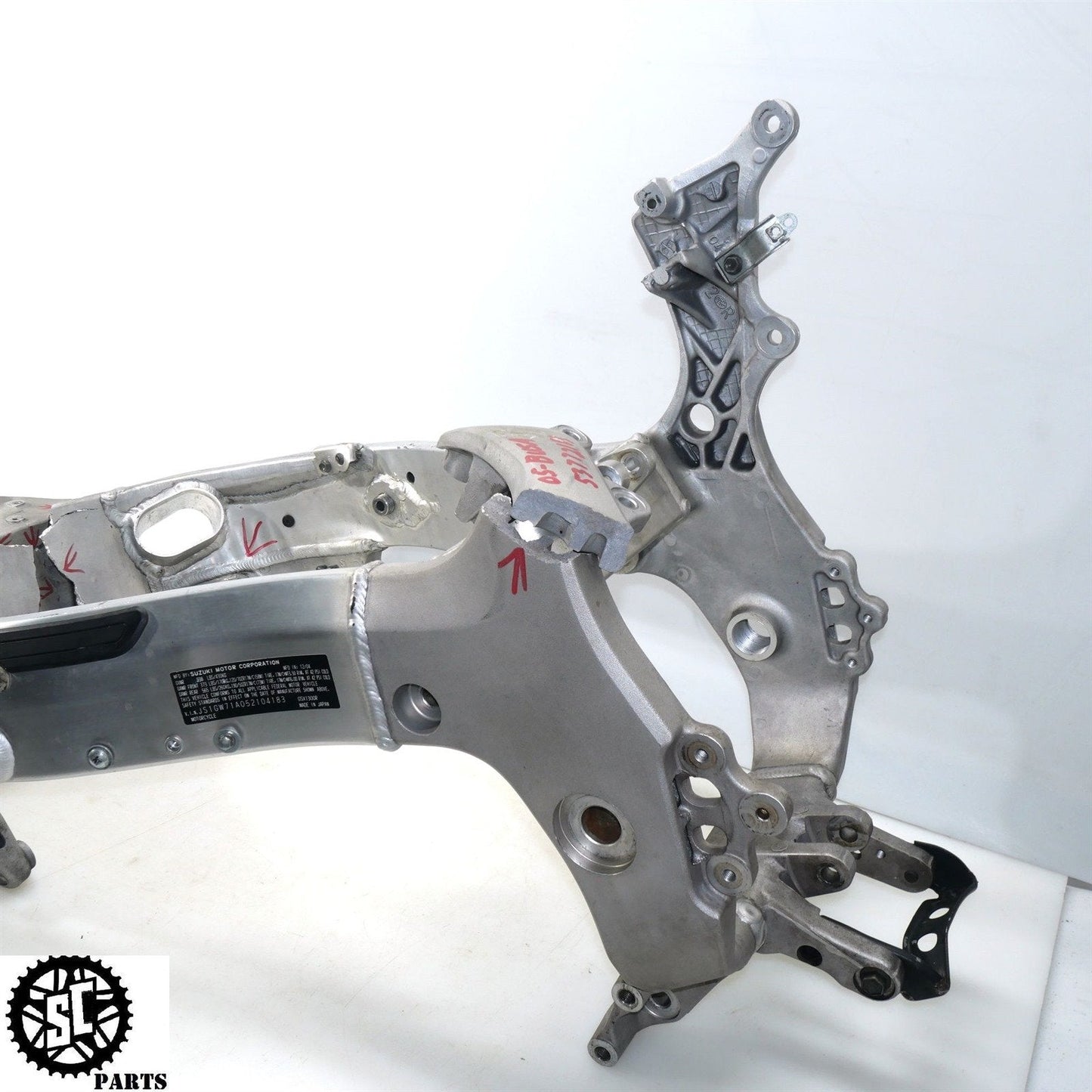 2005 SUZUKI HAYABUSA FRAME CHASSIS *S* S08