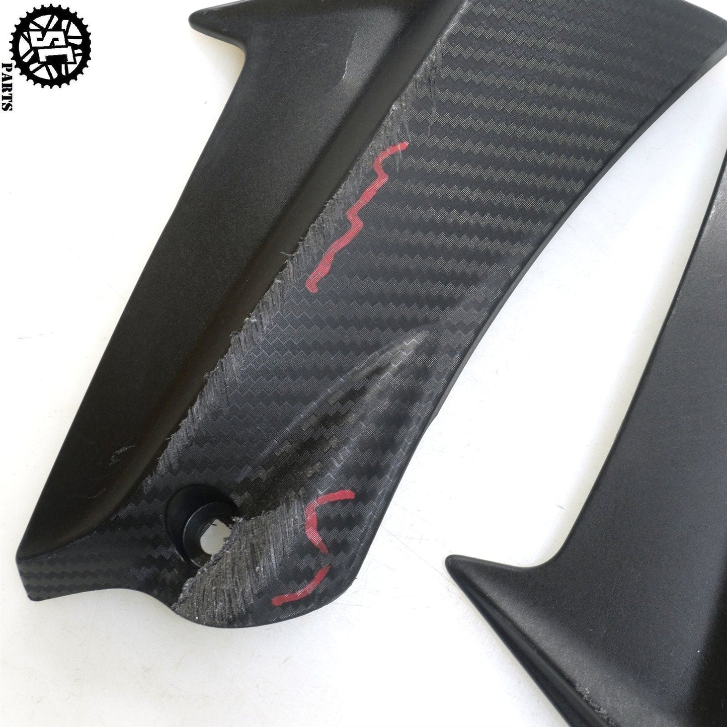 11-23 SUZUKI GSXR 600 750 SIDE FAIRING FRAME COVER TRIM S61