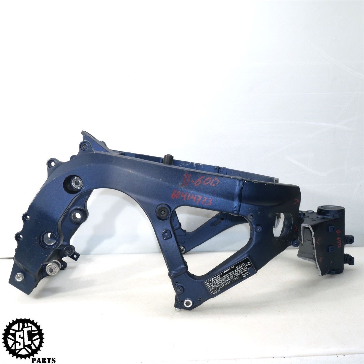 11-23 SUZUKI GSXR 600 750 FRAME CHASSIS NON REP S61