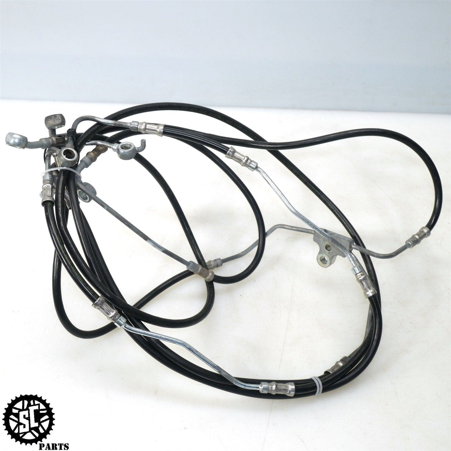 09-13 HARLEY DAVIDSON ROAD KING ABS HOSE BRAKE LINES FRONT REAR HD11