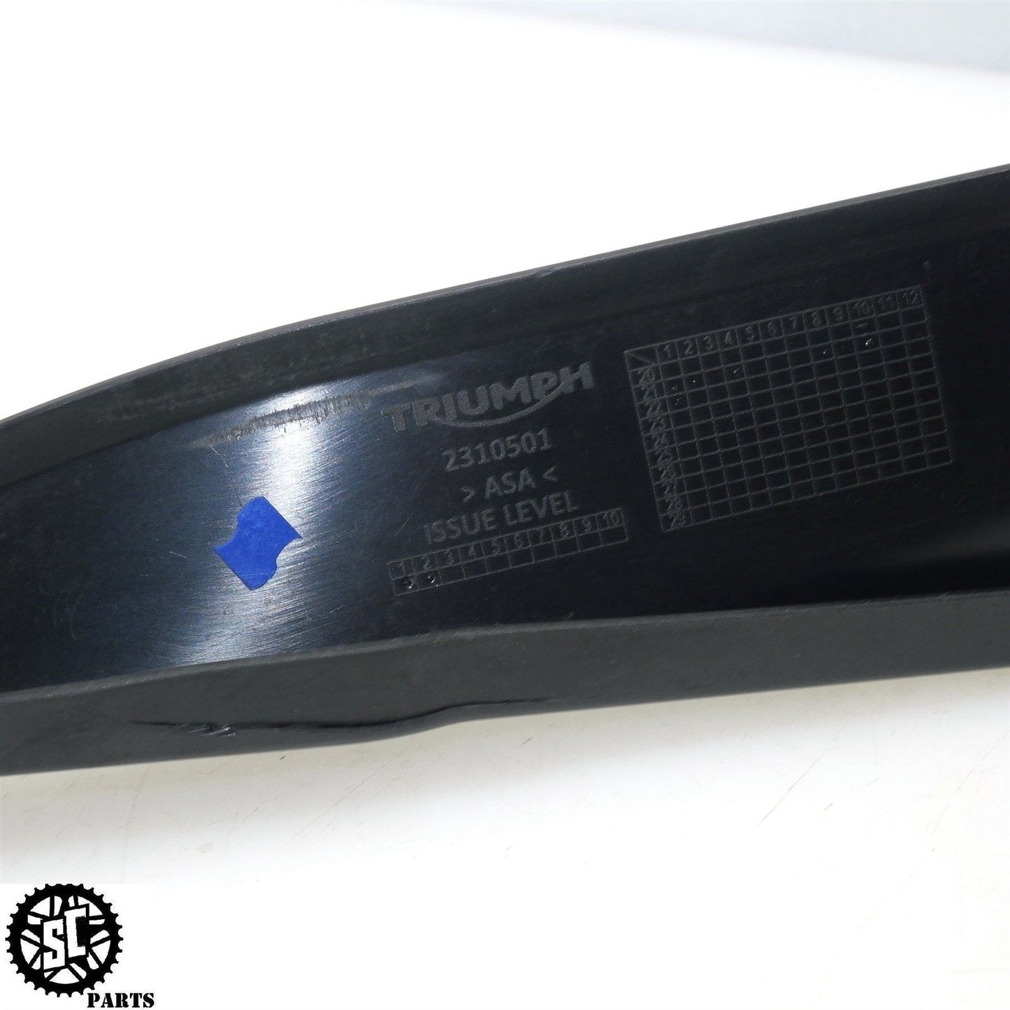 22-23 TRIUMPH TIGER 1200 REAR TAIL UNDER SEAT TRIM COVER T25