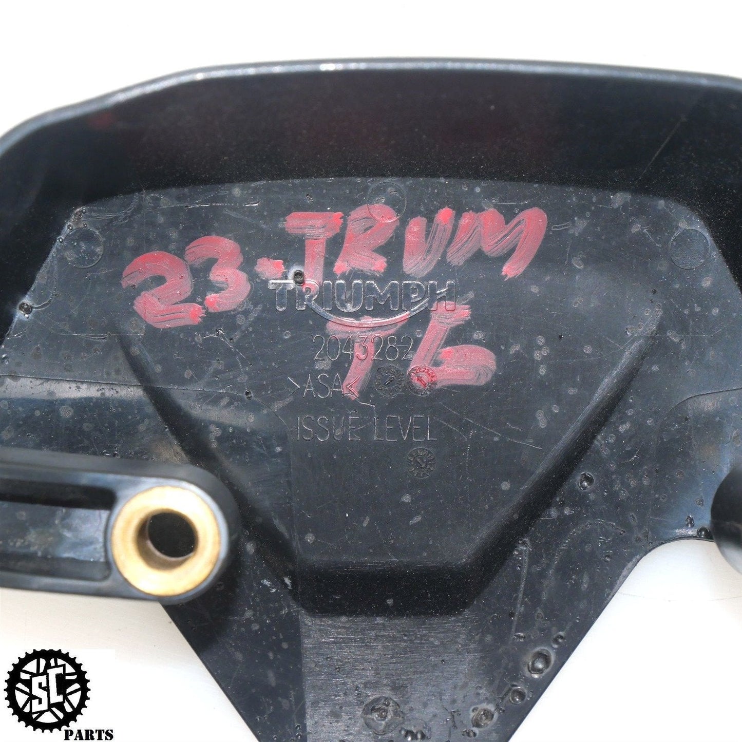 22-23 TRIUMPH TIGER 1200 TRIPLE TREE KEY LESS SWITCH COVER T25