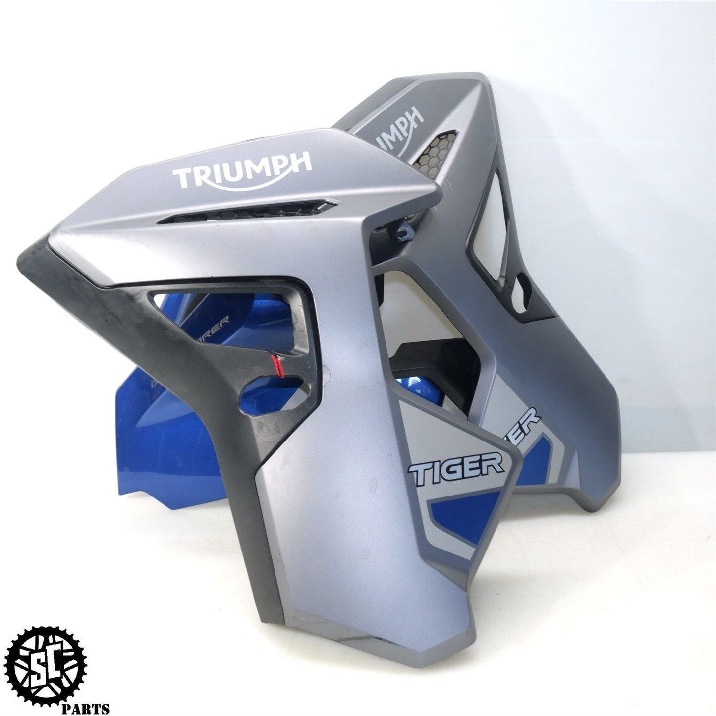 22-23 TRIUMPH TIGER 1200 SIDE FAIRING LEFT RIGHT MATT GRAPHITE PLASTIC T25