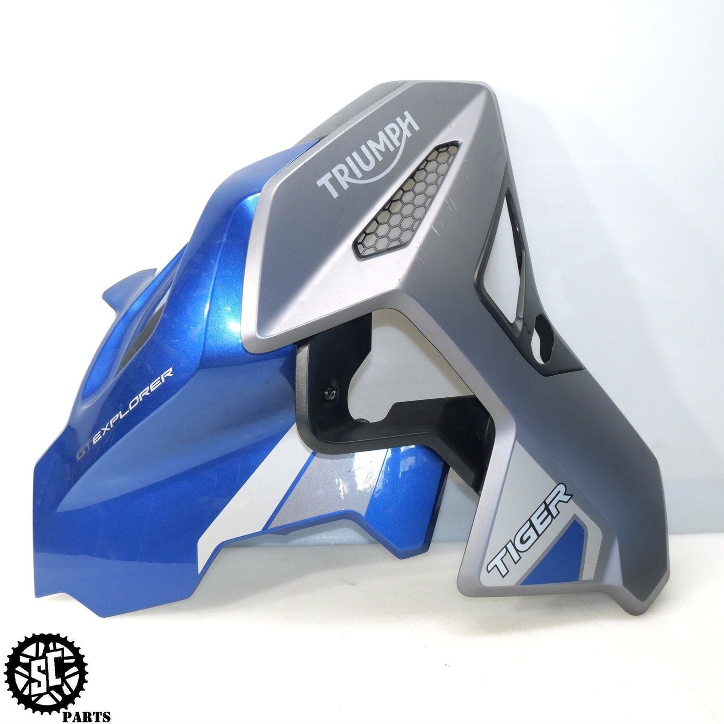 22-23 TRIUMPH TIGER 1200 SIDE FAIRING LEFT RIGHT MATT GRAPHITE PLASTIC T25