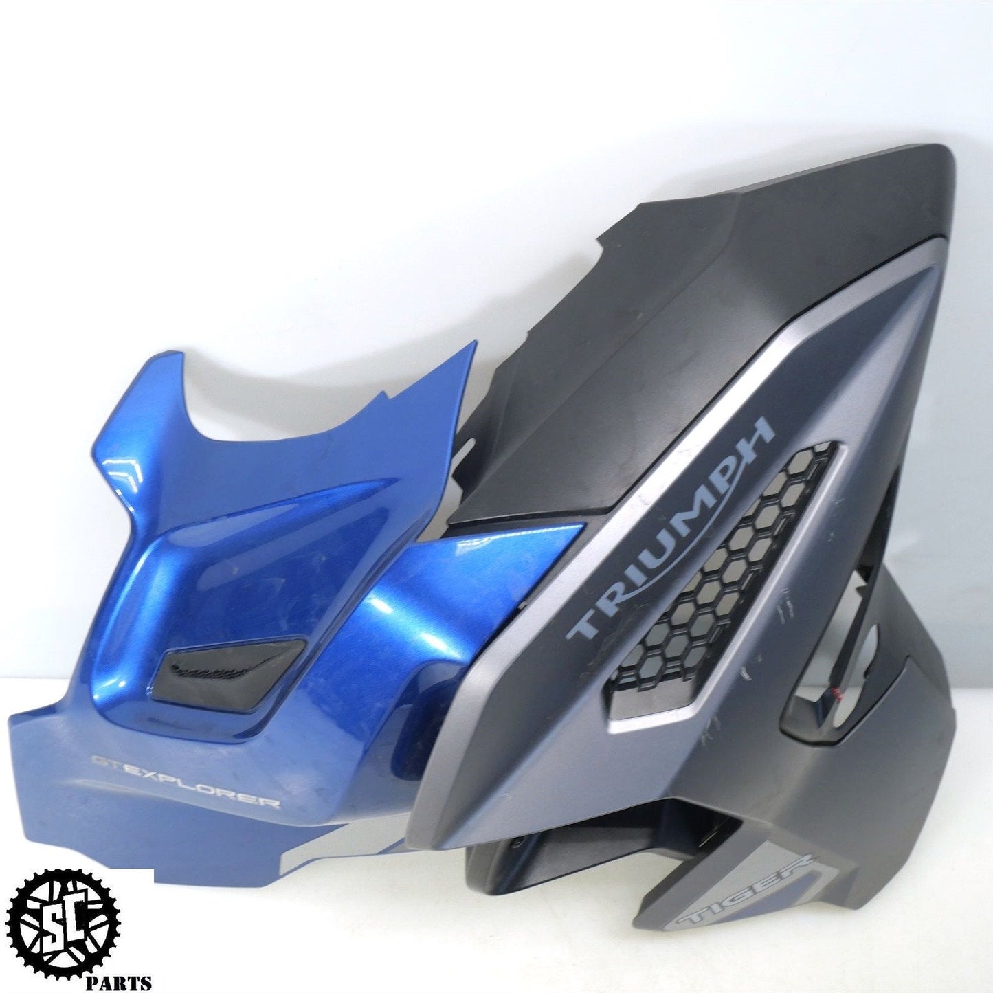 22-23 TRIUMPH TIGER 1200 SIDE FAIRING LEFT RIGHT MATT GRAPHITE PLASTIC T25