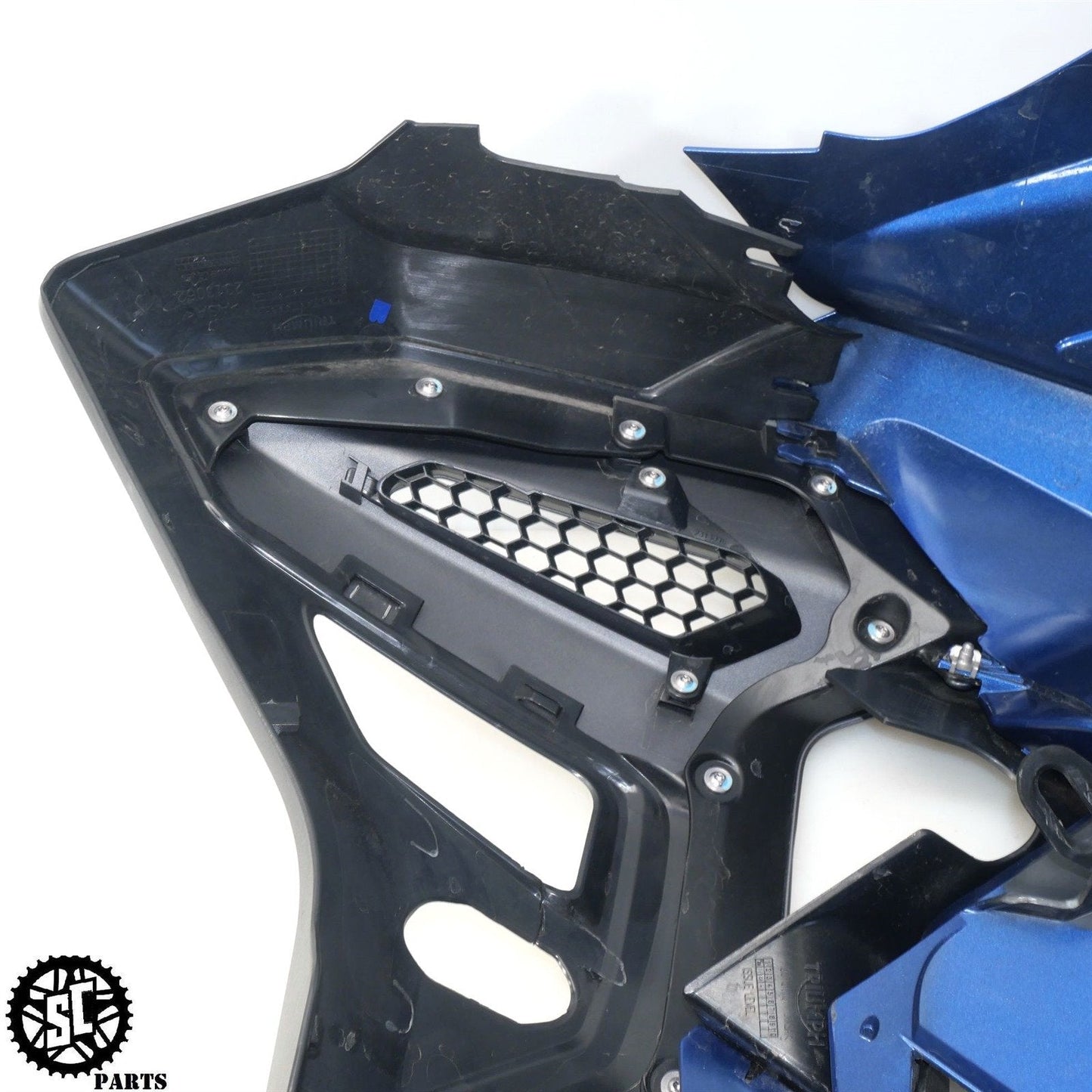 22-23 TRIUMPH TIGER 1200 SIDE FAIRING LEFT RIGHT MATT GRAPHITE PLASTIC T25