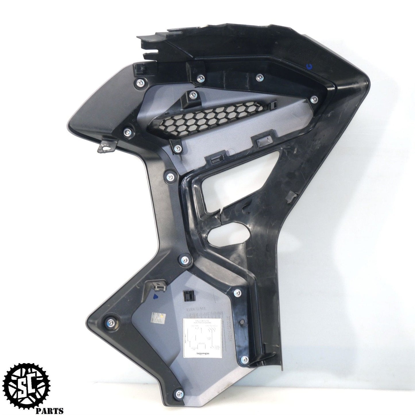 22-23 TRIUMPH TIGER 1200 SIDE FAIRING LEFT RIGHT MATT GRAPHITE PLASTIC T25