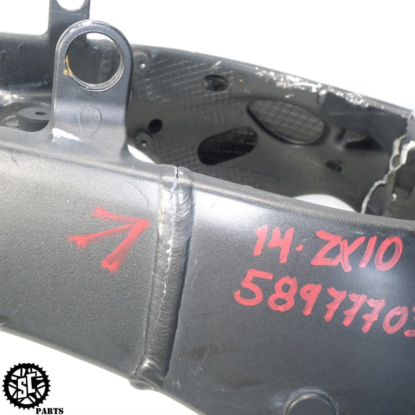 11-15 KAWASAKI NINJA ZX10R FRAME CHASSIS BOS K03