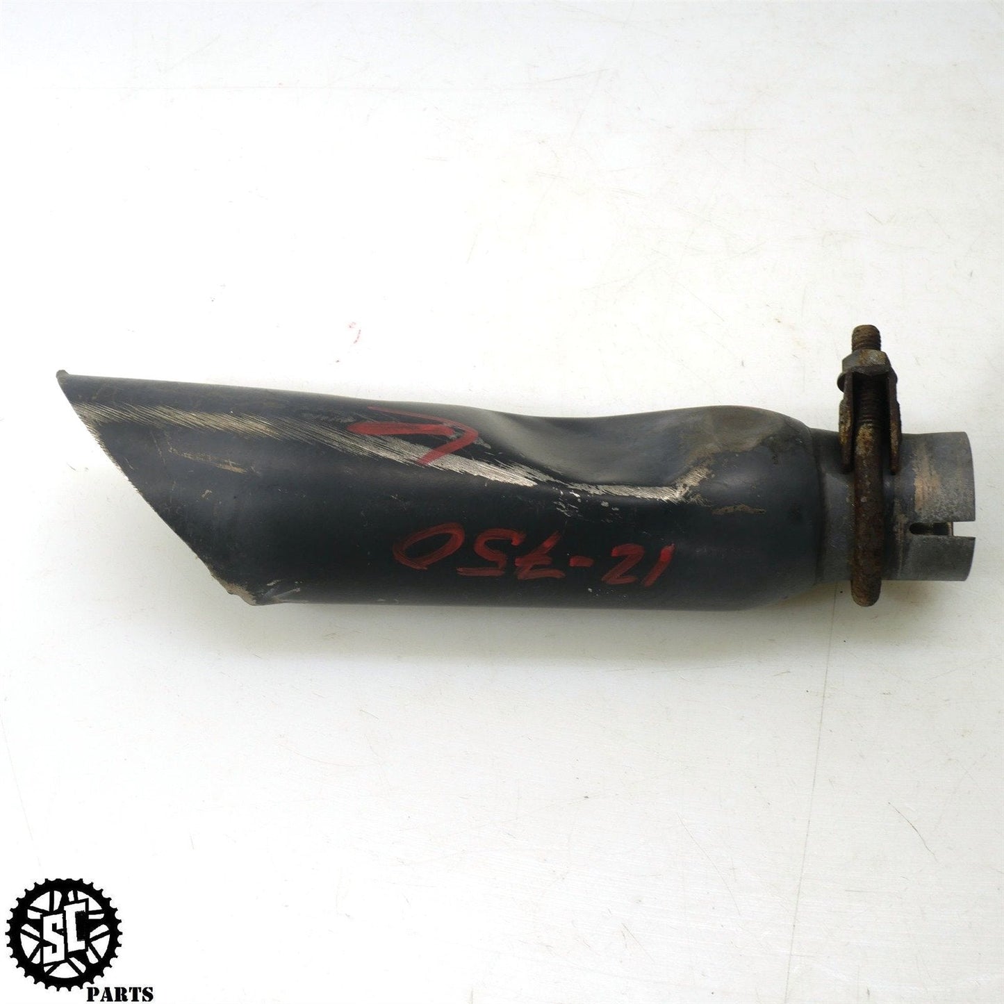 11-23 SUZUKI GSXR 600 750 VOODOO SLIP ON EXHAUST PIPE MUFFLER S01