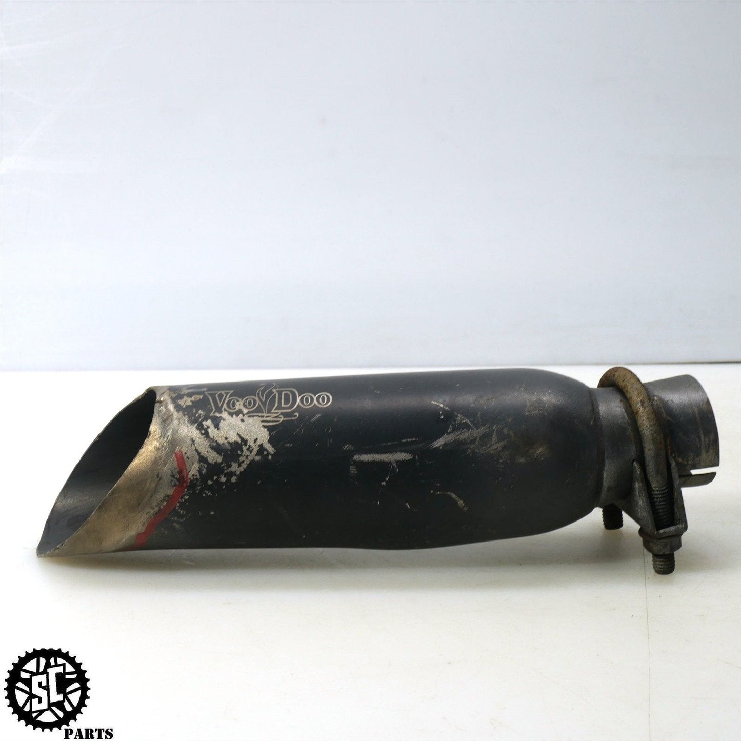 11-23 SUZUKI GSXR 600 750 VOODOO SLIP ON EXHAUST PIPE MUFFLER S01