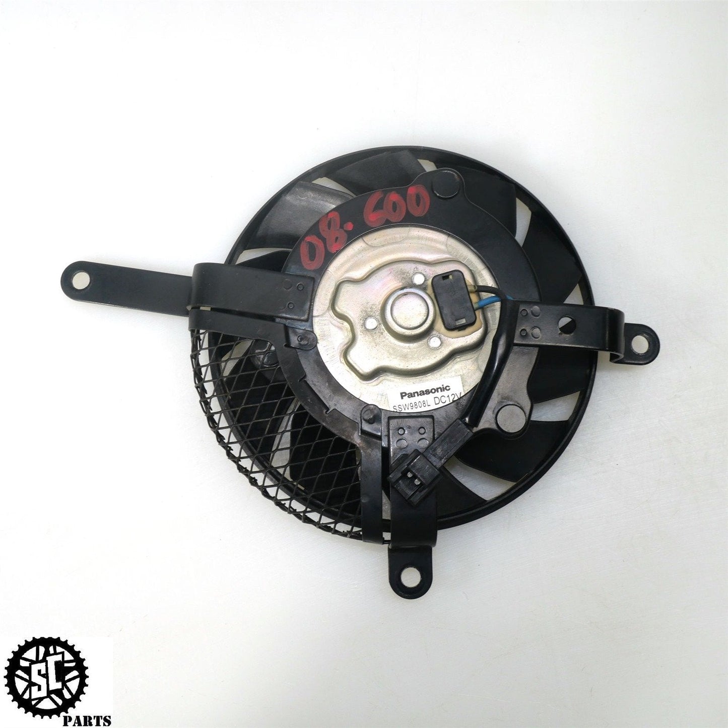 08 09 SUZUKI GSXR 600 750 RADIATOR FAN S16