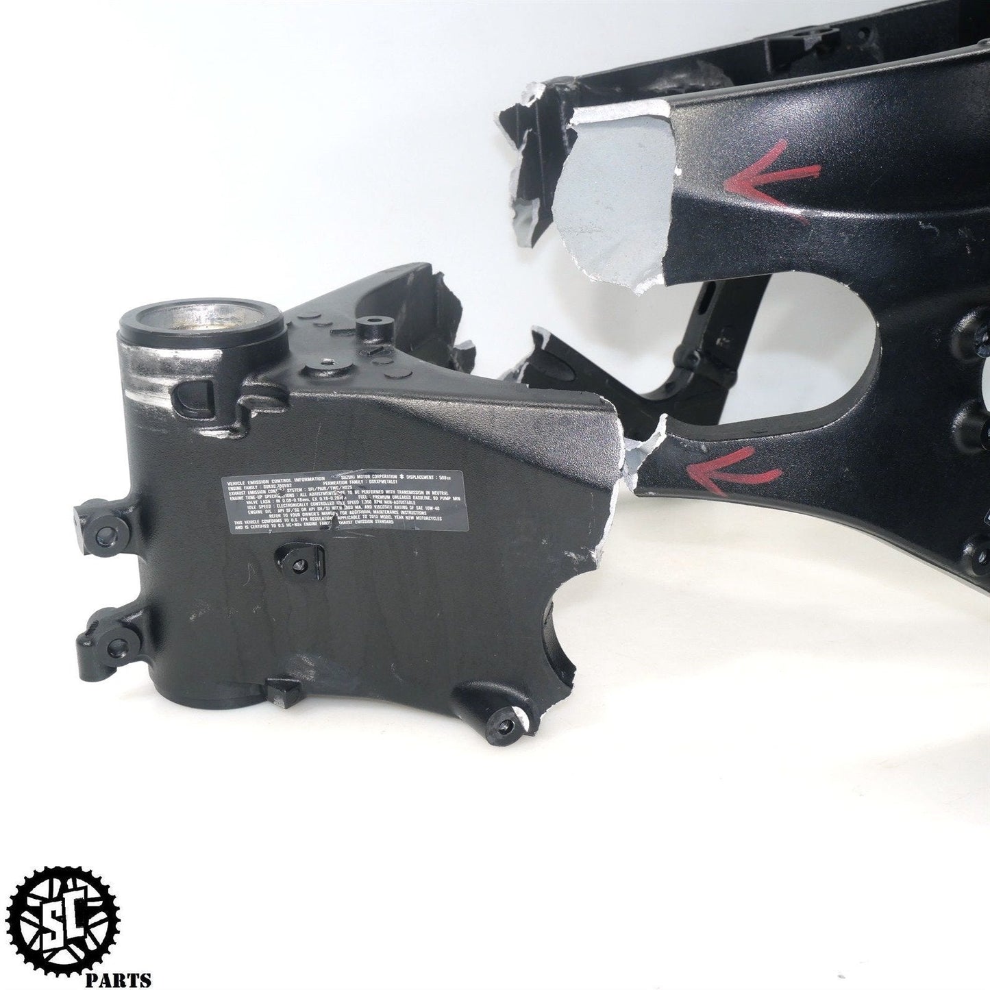 11-23 SUZUKI GSXR 600 750 FRAME CHASSIS BOS S14