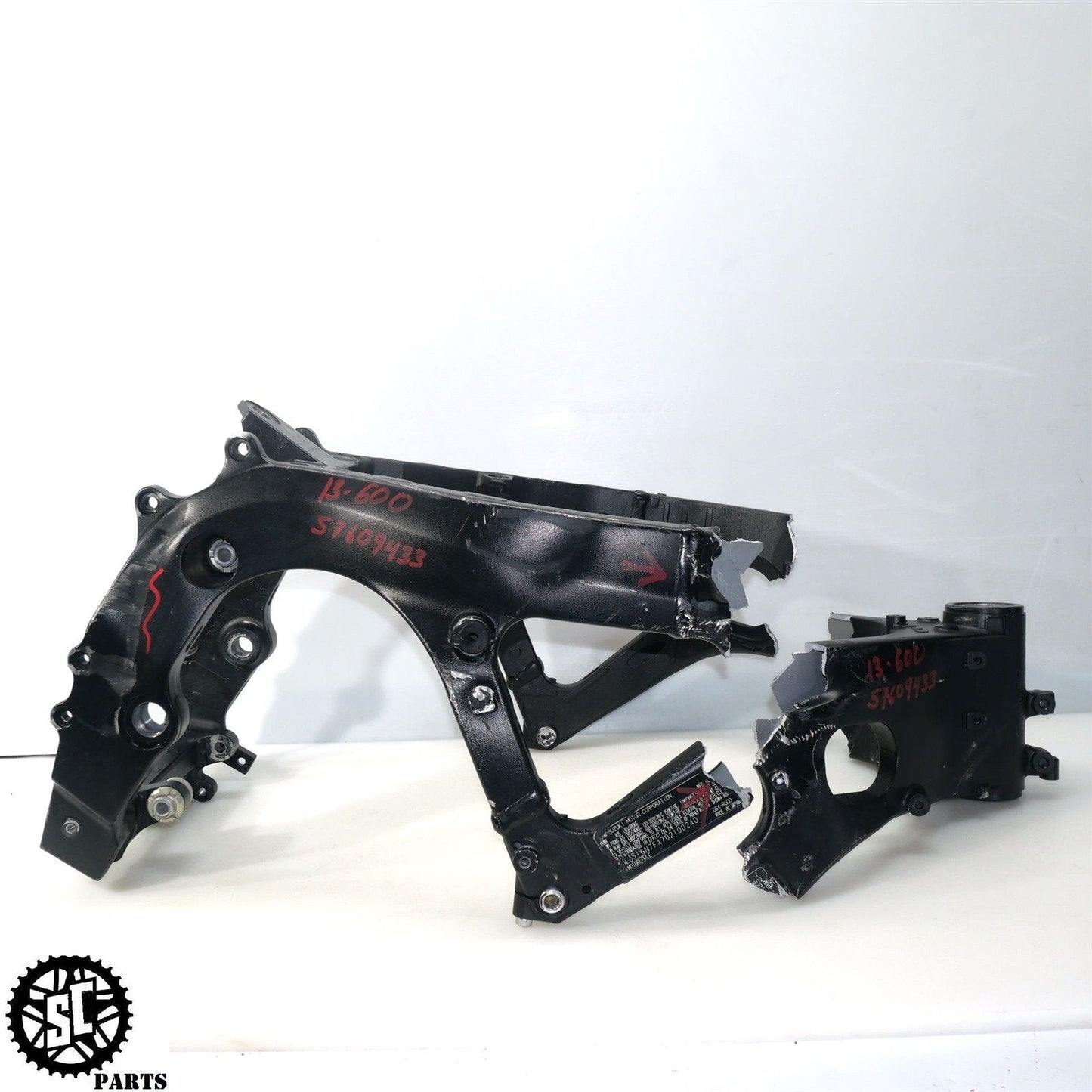 11-23 SUZUKI GSXR 600 750 FRAME CHASSIS BOS S14