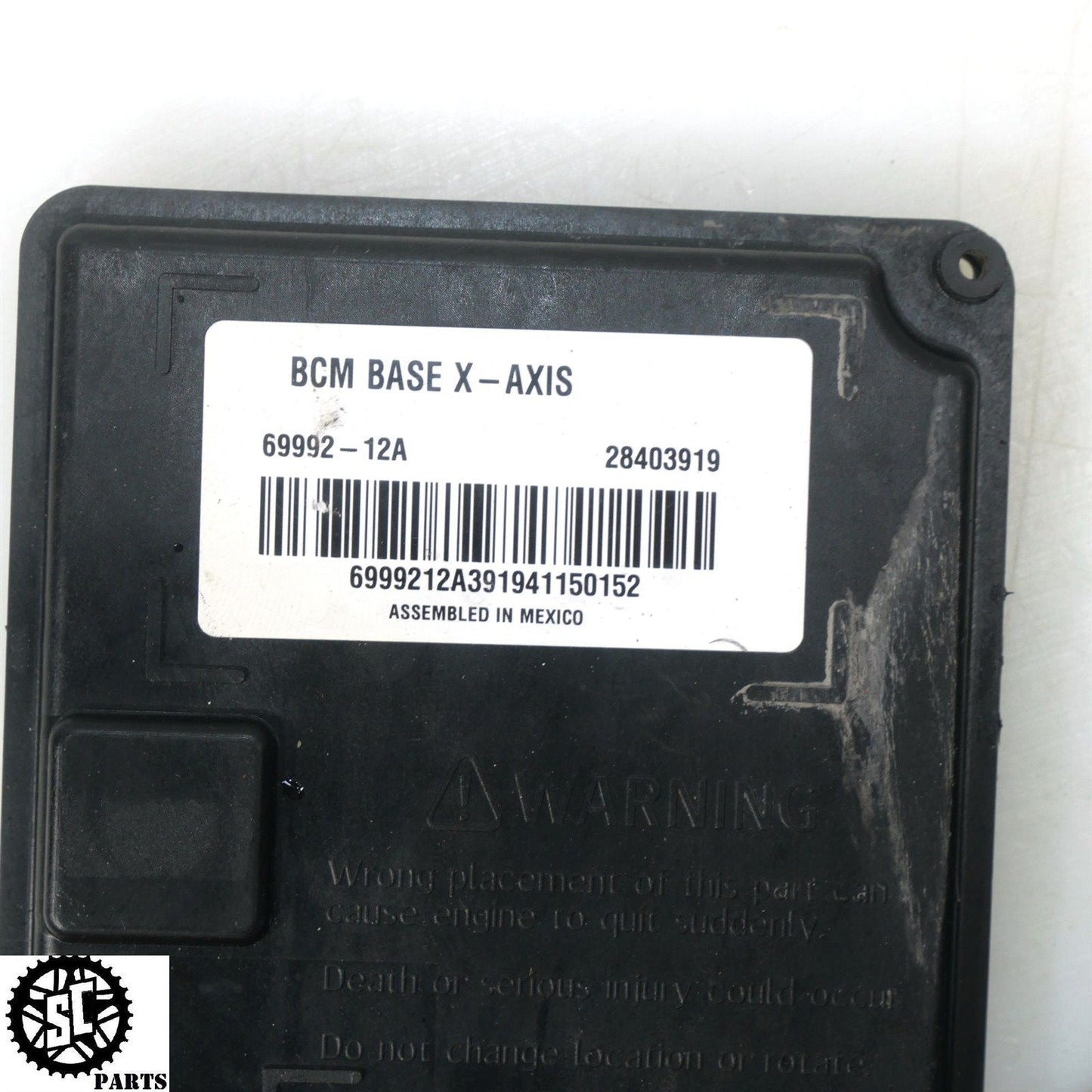 12-17 HARLEY FXDB DYNA STREET BOB ECU COMPUTER MODULE BCM BASE PAIRED ...