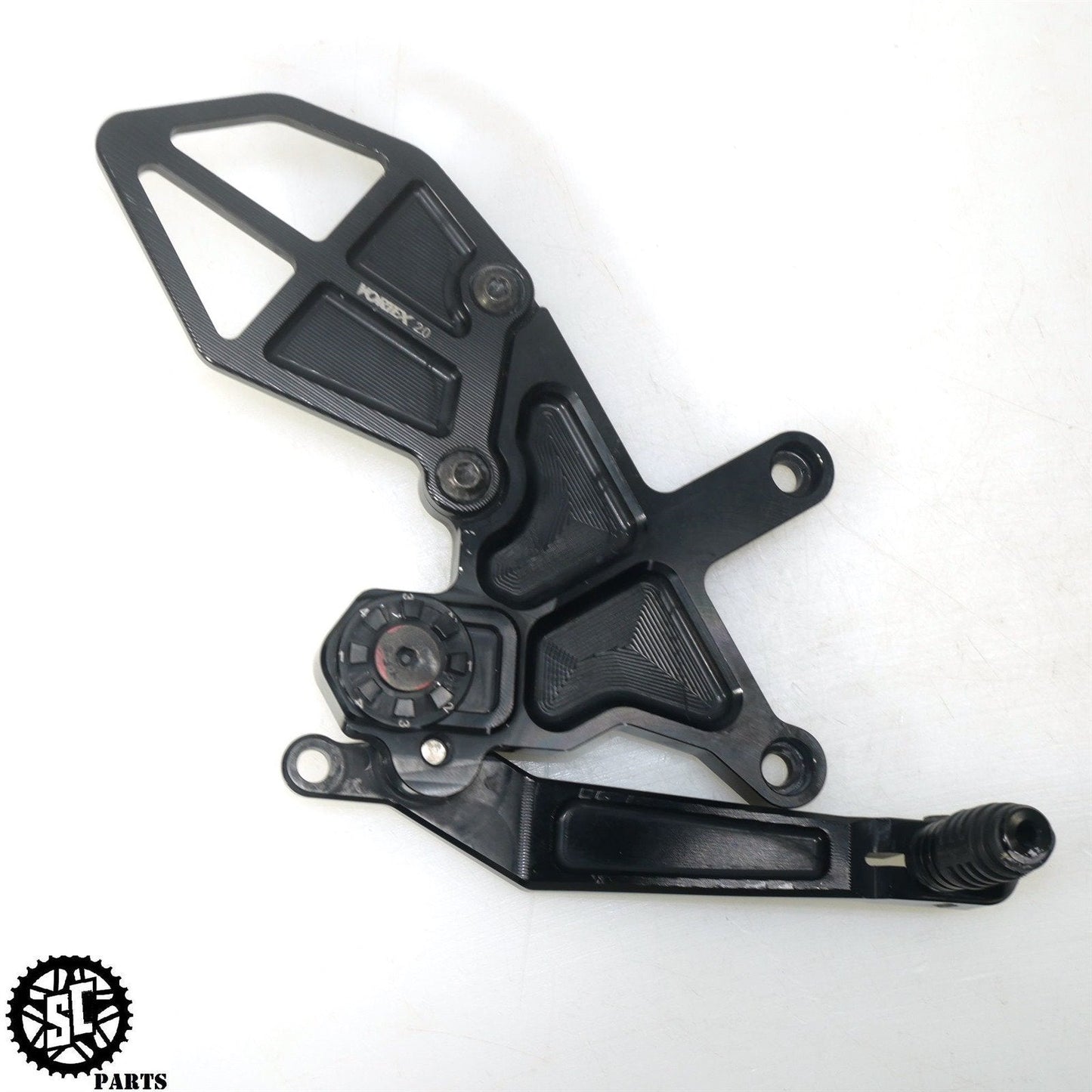 16-20 KAWASAKI NINJA ZX10R VORTEX V3 2.0 ADJUSTABLE REARSET FRONT FOOT PEG K40