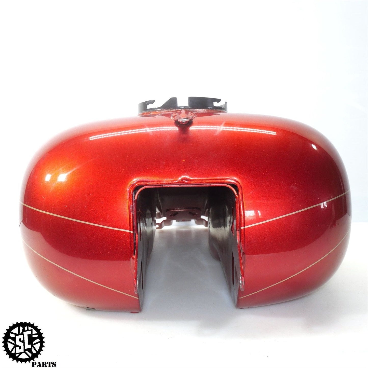 09-21 HARLEY DAVIDSON ROAD GLIDE FUEL GAS TANK CANDY ORANGE HD41