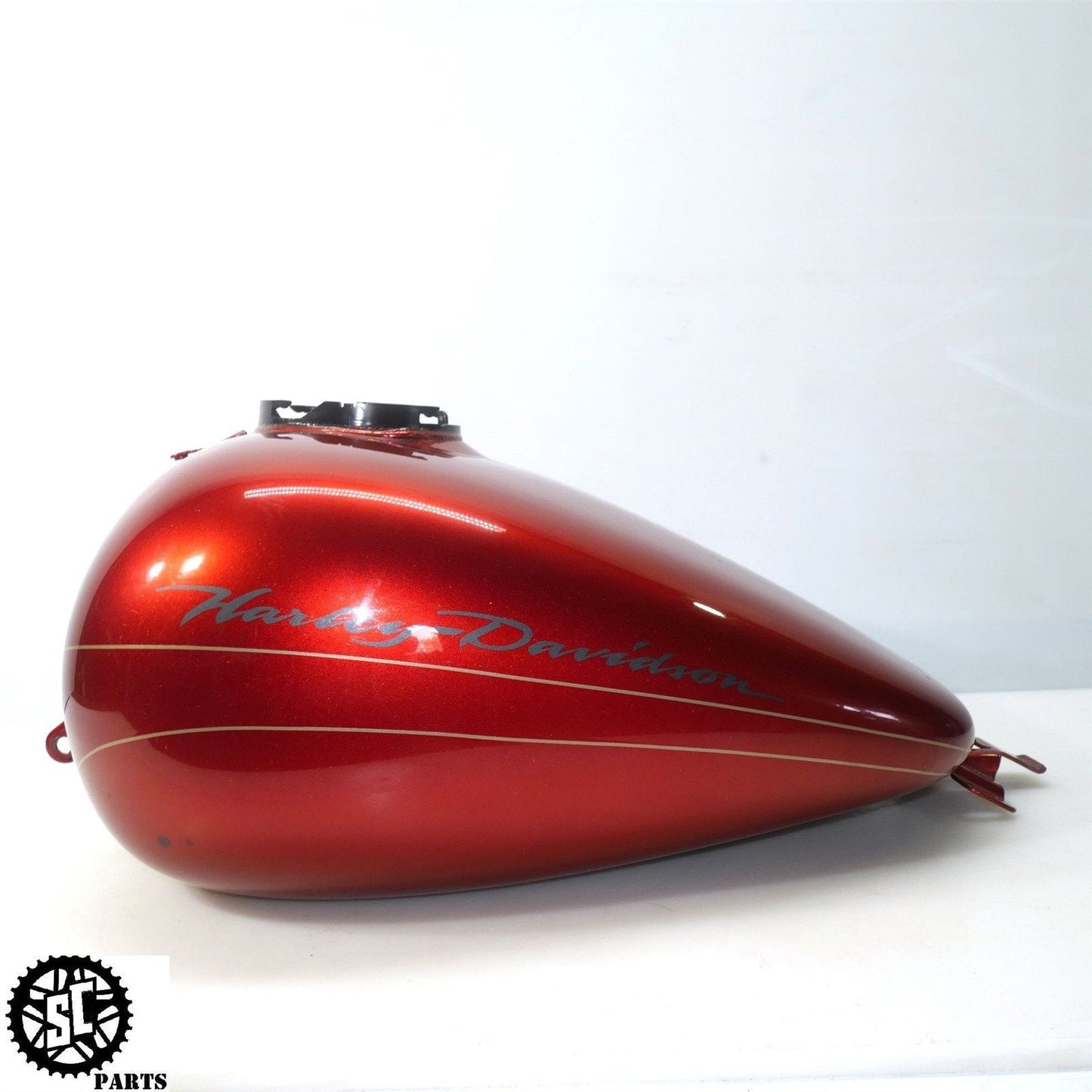 09-21 HARLEY DAVIDSON ROAD GLIDE FUEL GAS TANK CANDY ORANGE HD41