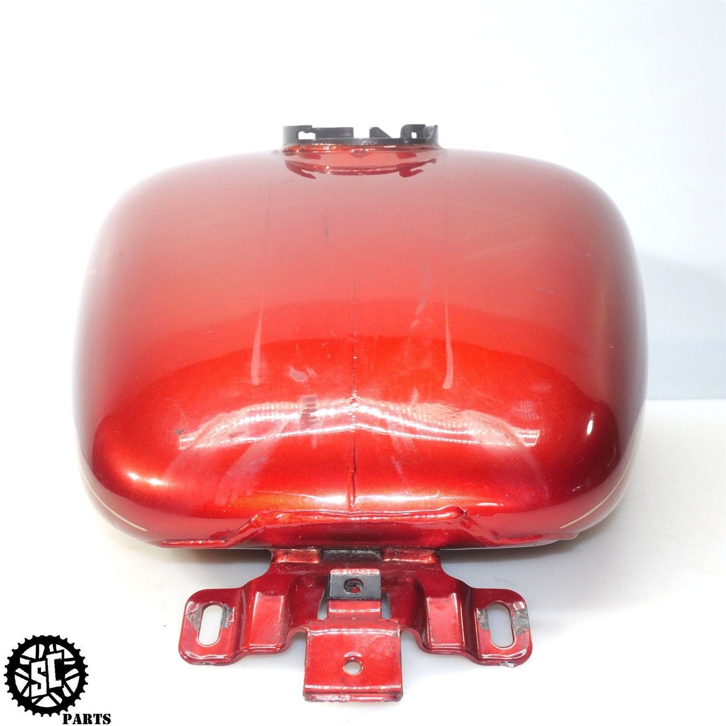 09-21 HARLEY DAVIDSON ROAD GLIDE FUEL GAS TANK CANDY ORANGE HD41