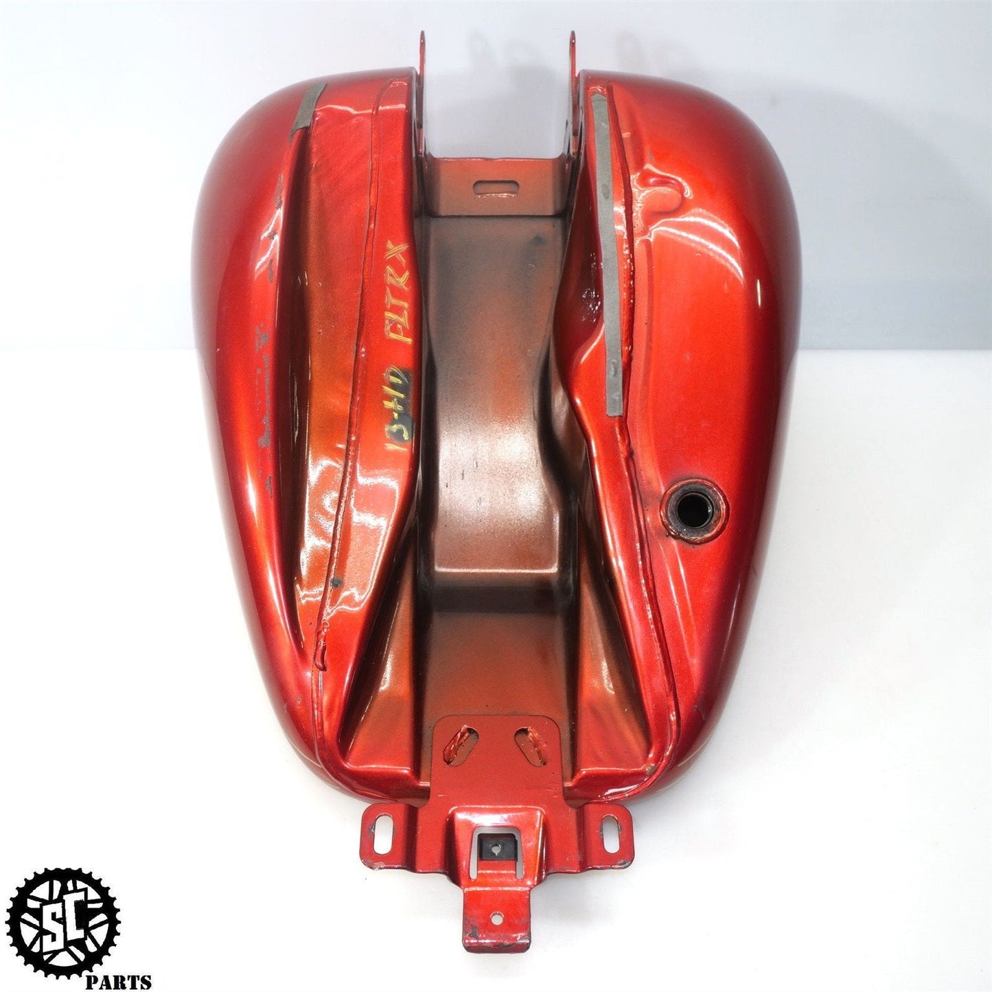 09-21 HARLEY DAVIDSON ROAD GLIDE FUEL GAS TANK CANDY ORANGE HD41