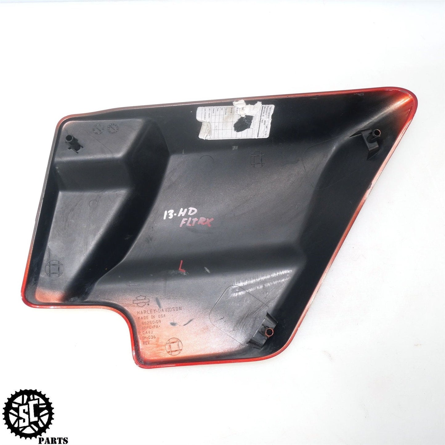 09-22 HARLEY DAVIDSON ROAD GLIDE FRAME COVER LEFT RIGHT FAIRING HD41