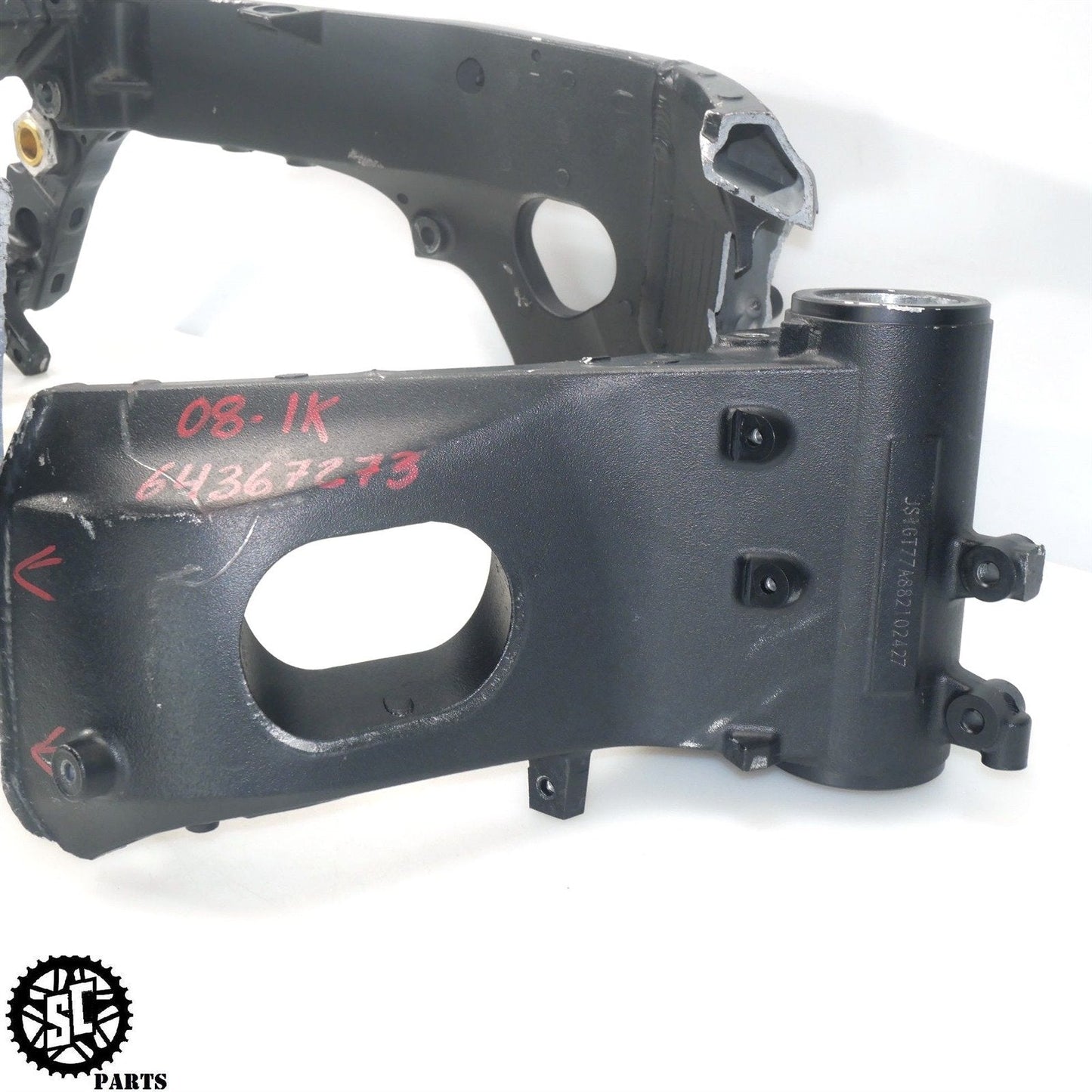 07 08 SUZUKI GSXR1000 FRAME CHASSIS *S* S51