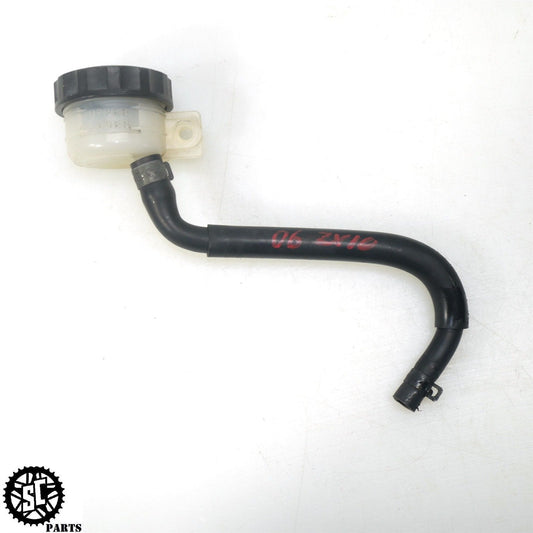 06 07 KAWASAKI NINJA ZX10R REAR BRAKE FLUID RESERVOIR TANK K65