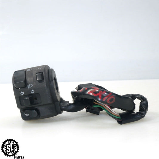 06 07 KAWASAKI NINJA ZX10R LEFT CONTROL BAR SWITCH K65