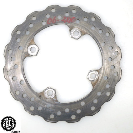 06 07 KAWASAKI NINJA ZX10R REAR BRAKE ROTOR DISC K65