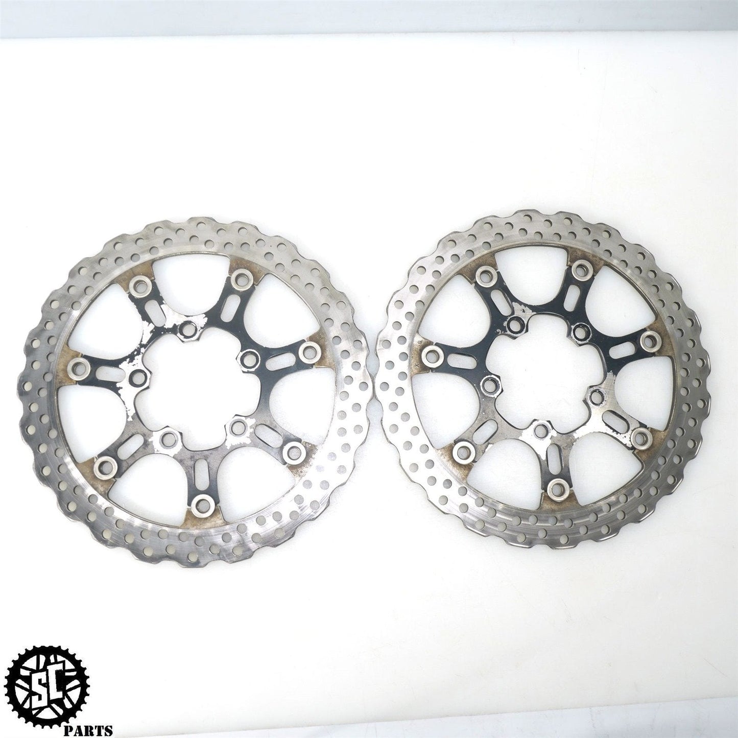 06 07 KAWASAKI NINJA ZX10R FRONT BRAKE ROTOR DISC K65