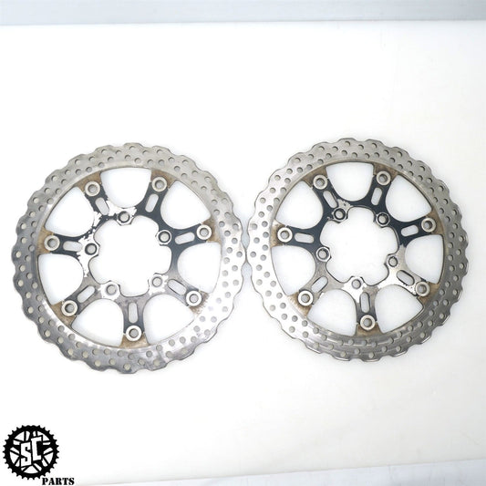 06 07 KAWASAKI NINJA ZX10R FRONT BRAKE ROTOR DISC K65