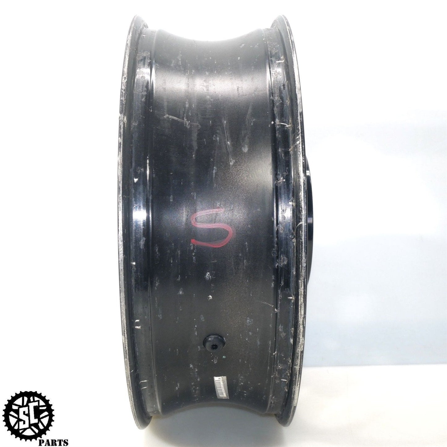 2014 SUZUKI GSXR600 REAR WHEEL RIM STRAIGHT S49