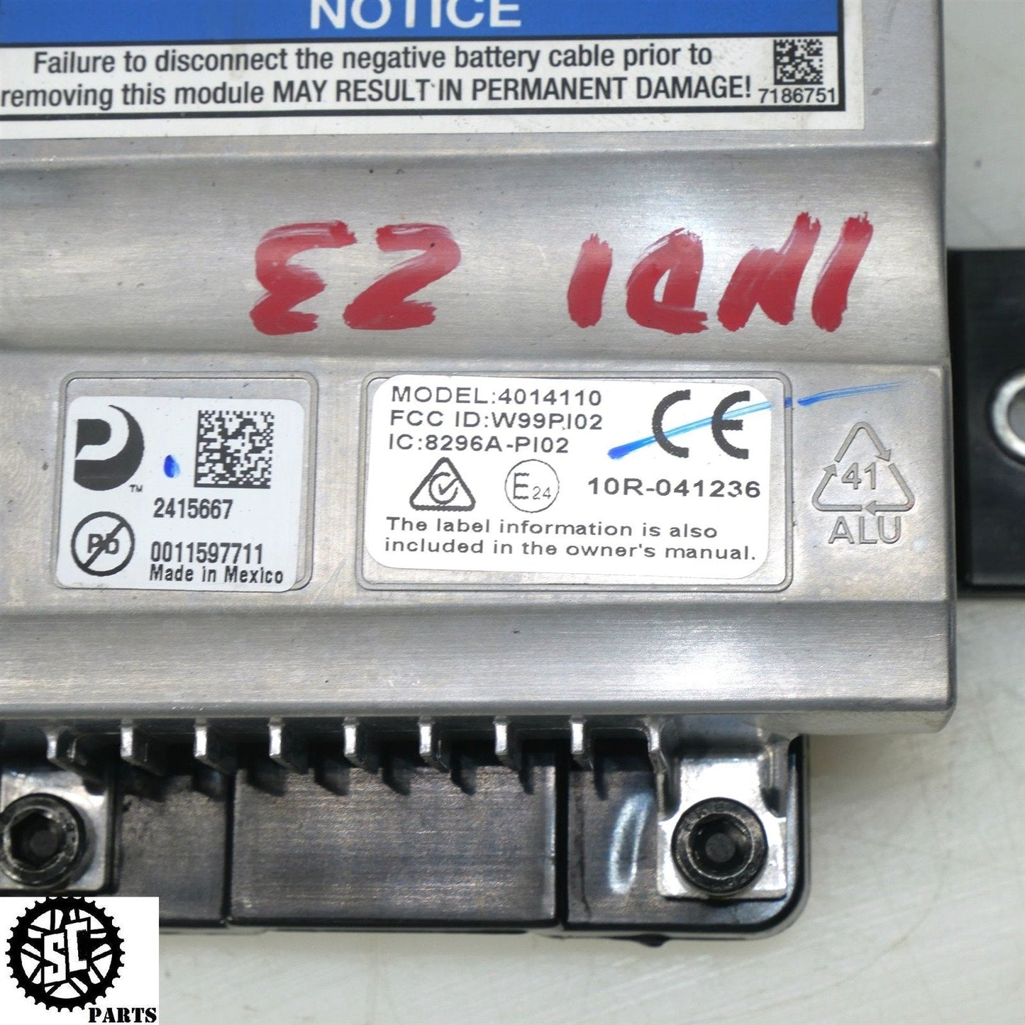 21-23 2023 INDIAN ROADMASTER ASM VCM VEHICLE CONTROL MODULE HD27