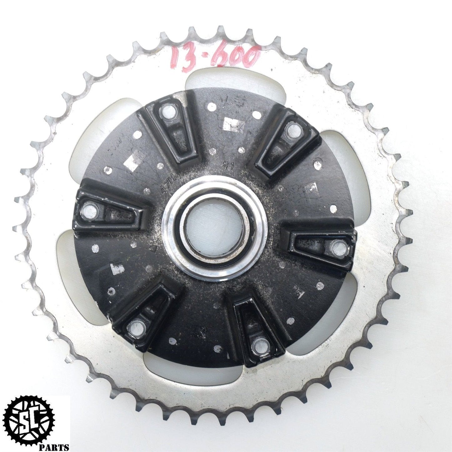 2013 SUZUKI GSXR 600 REAR HUB SPROCKET 43T S37