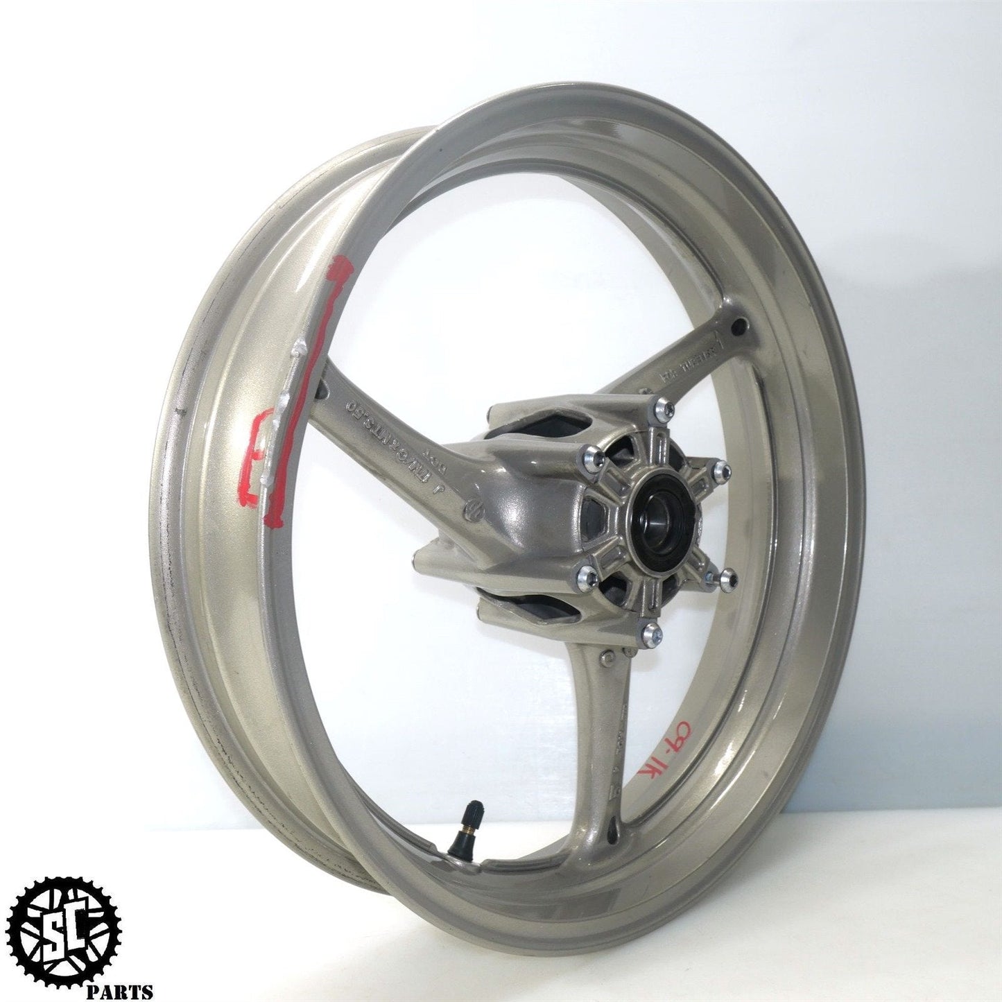 2009 SUZUKI GSXR1000 FRONT WHEEL RIM SB S53