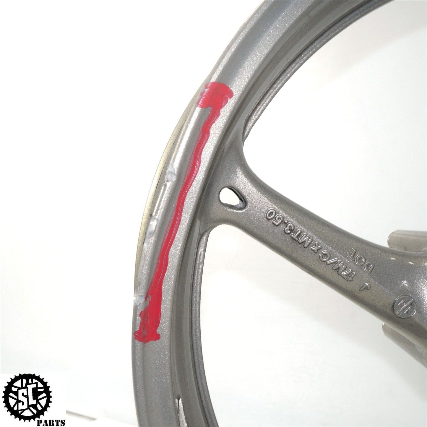 2009 SUZUKI GSXR1000 FRONT WHEEL RIM SB S53