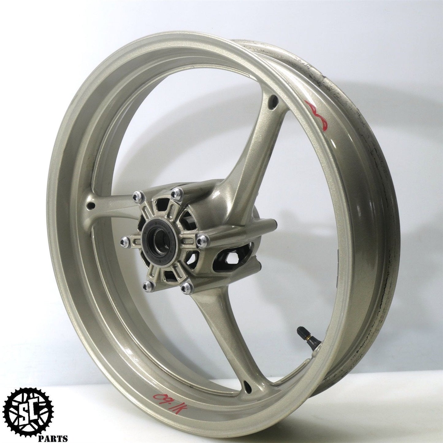 2009 SUZUKI GSXR1000 FRONT WHEEL RIM SB S53