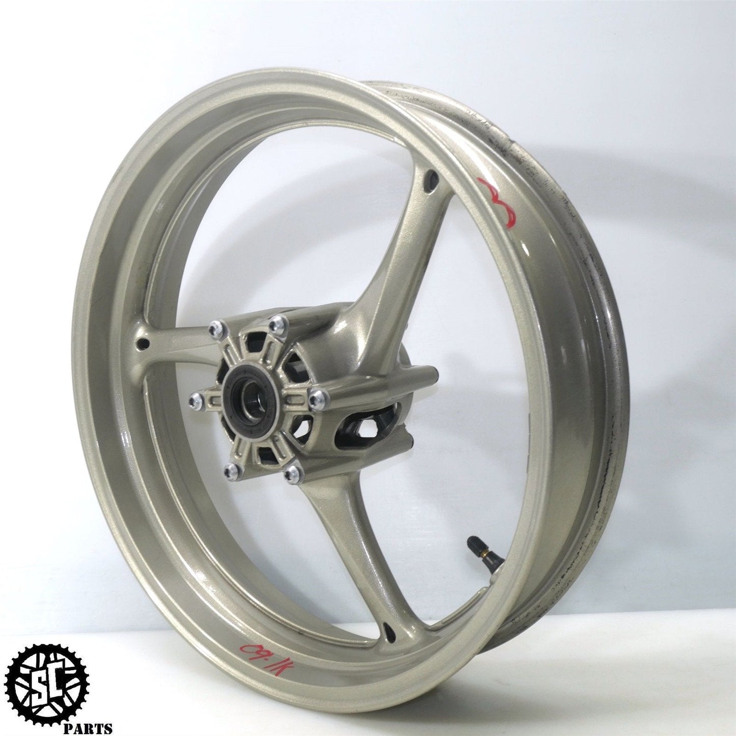 2009 SUZUKI GSXR1000 FRONT WHEEL RIM SB S53