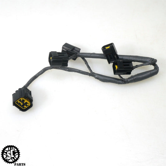 2008 KAWASAKI NINJA ZX14 IGNITION COIL SPARK PLUG WIRING HARNESS K02