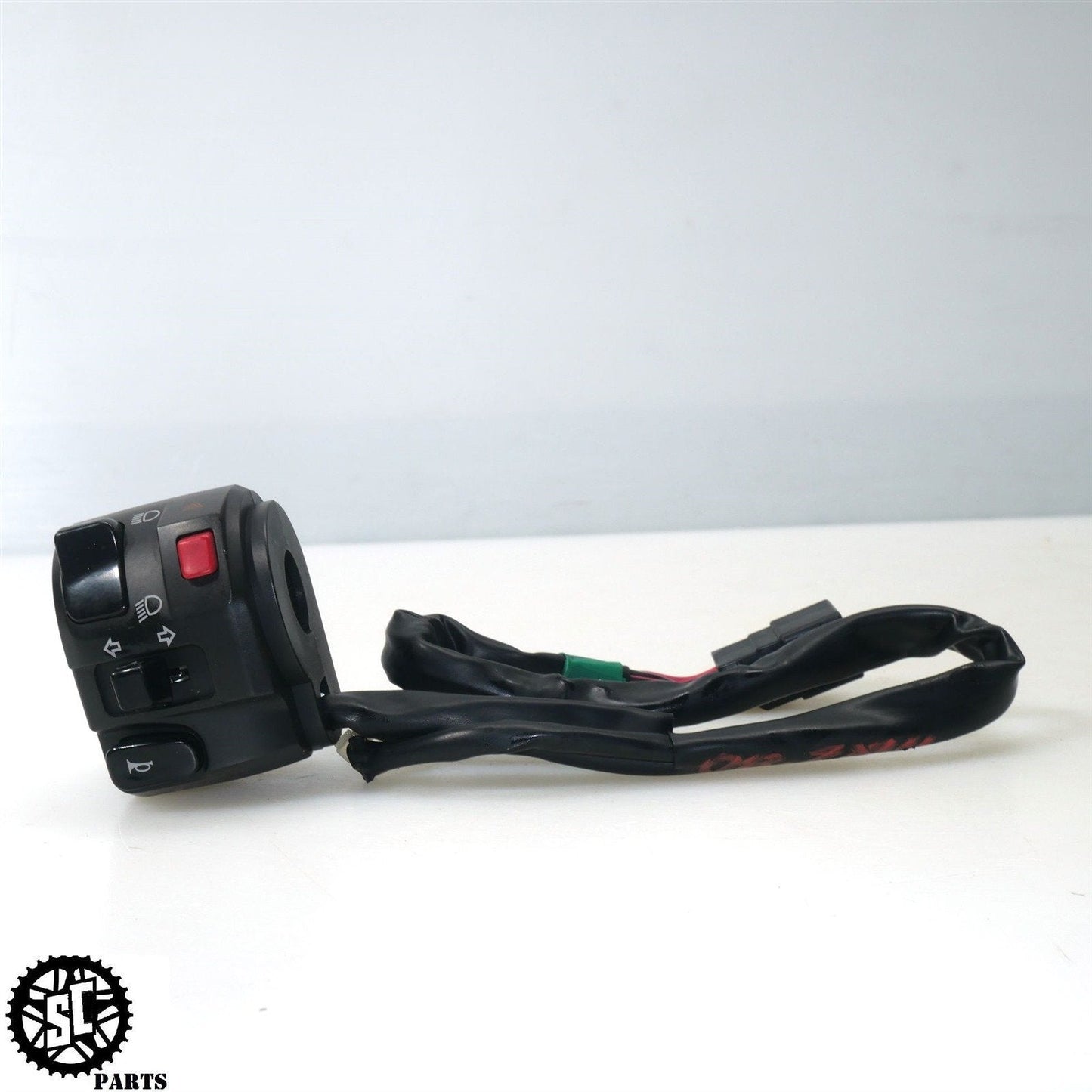 2008 KAWASAKI NINJA ZX14 LEFT CONTROL SWITCH K02