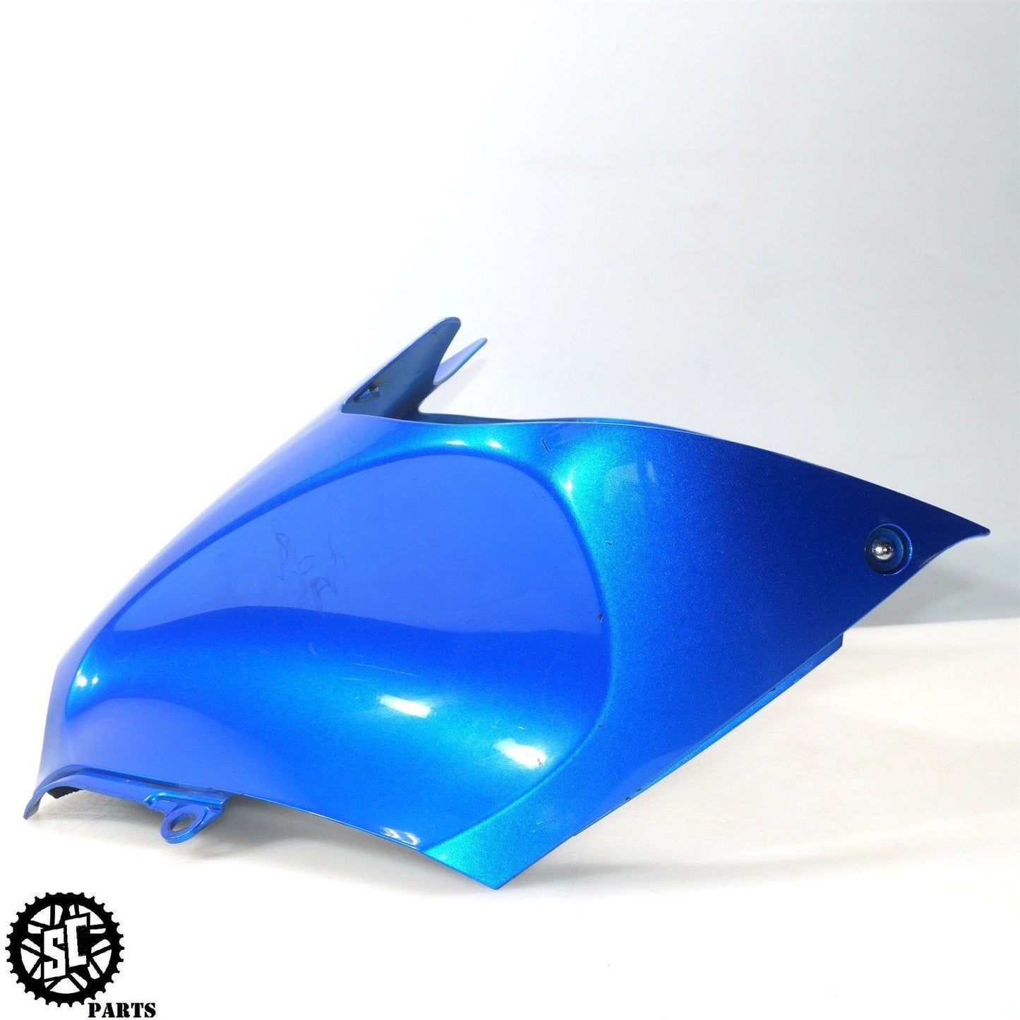 2008 KAWASAKI NINJA ZX14 GAS TANK FAIRING COVER BLUE K02