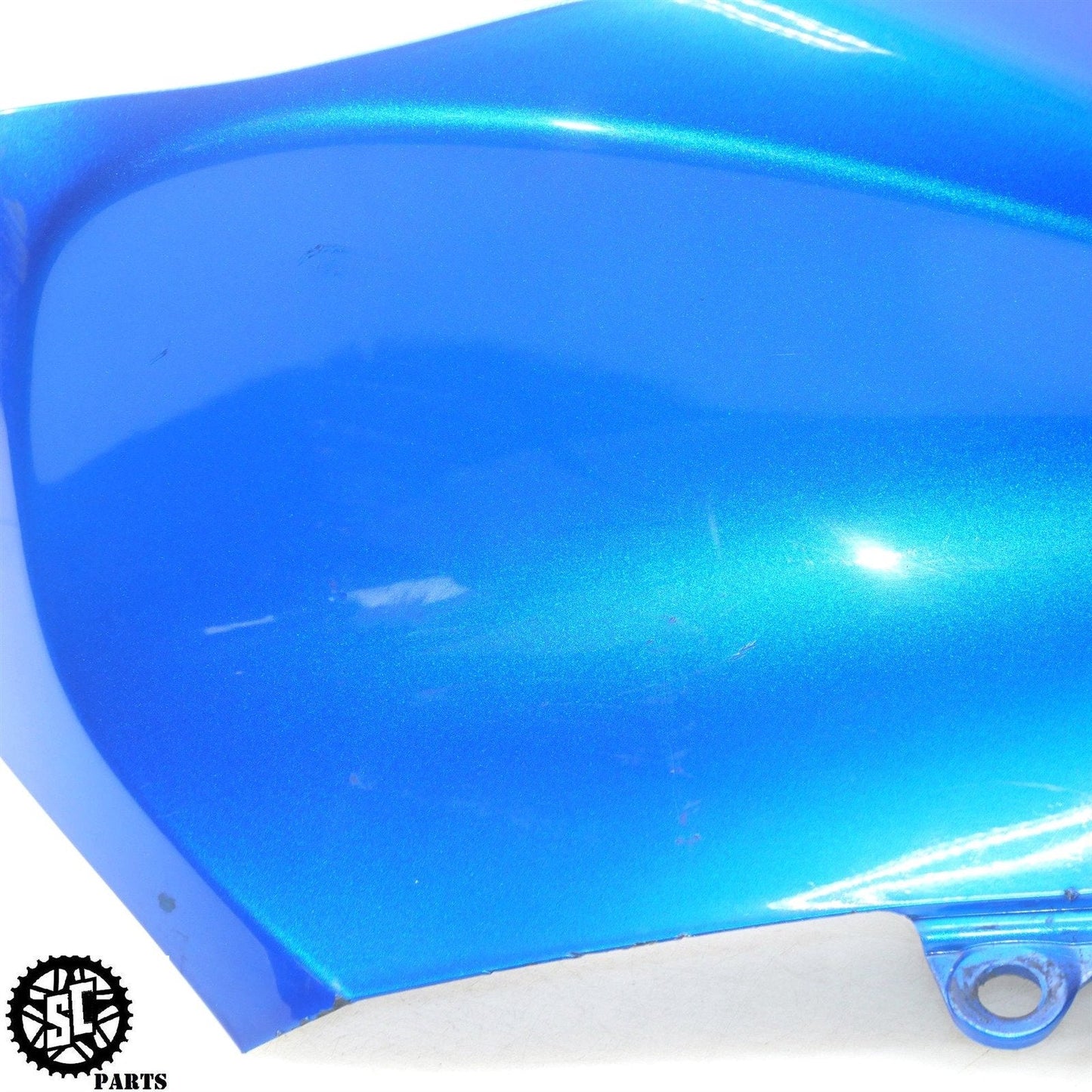 2008 KAWASAKI NINJA ZX14 GAS TANK FAIRING COVER BLUE K02