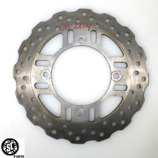 2008 KAWASAKI NINJA ZX14 REAR BACK BRAKE ROTOR K02
