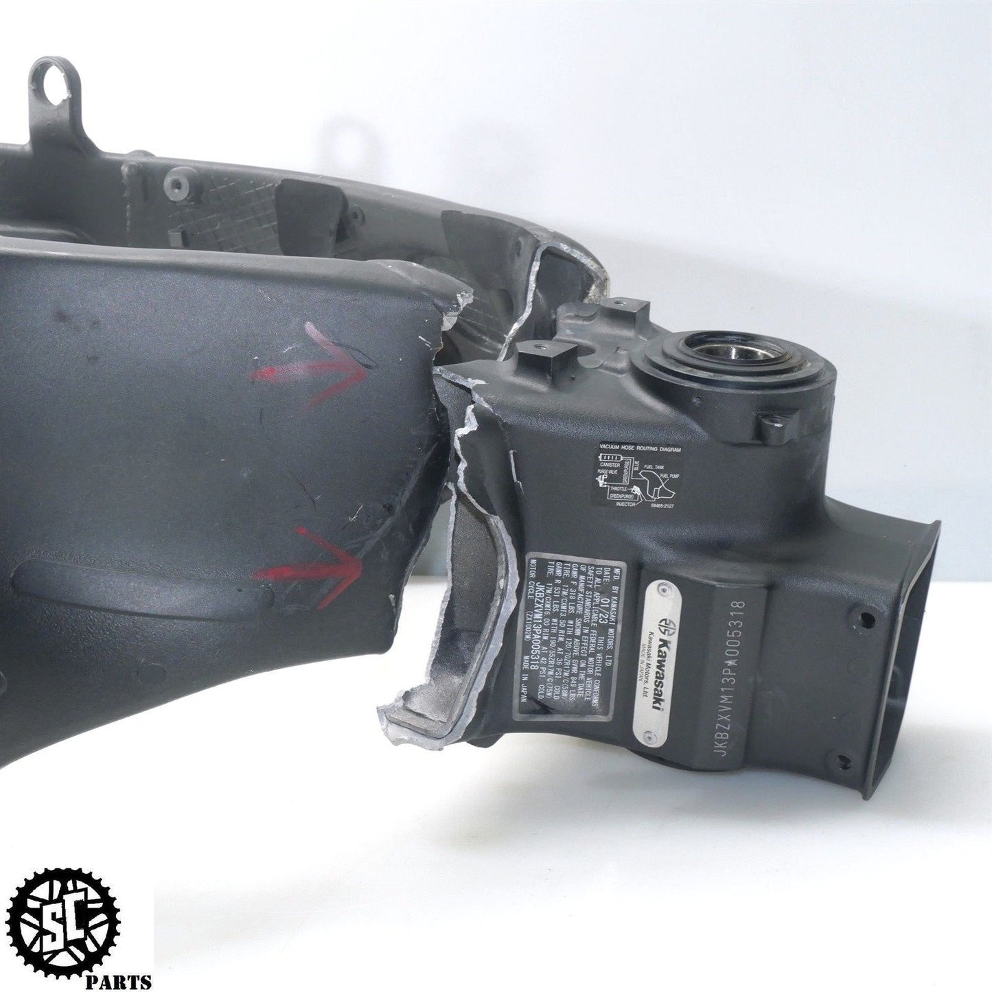 21-23 KAWASAKI NINJA ZX10R FRAME CHASSIS *NR* K04
