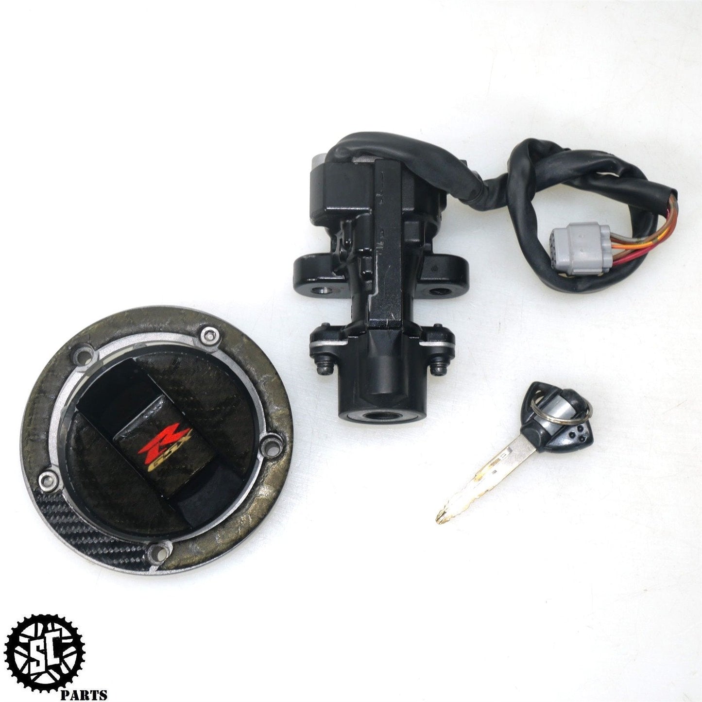 2007 SUZUKI GSXR 600 IGNITION SWITCH LOCK SET S41