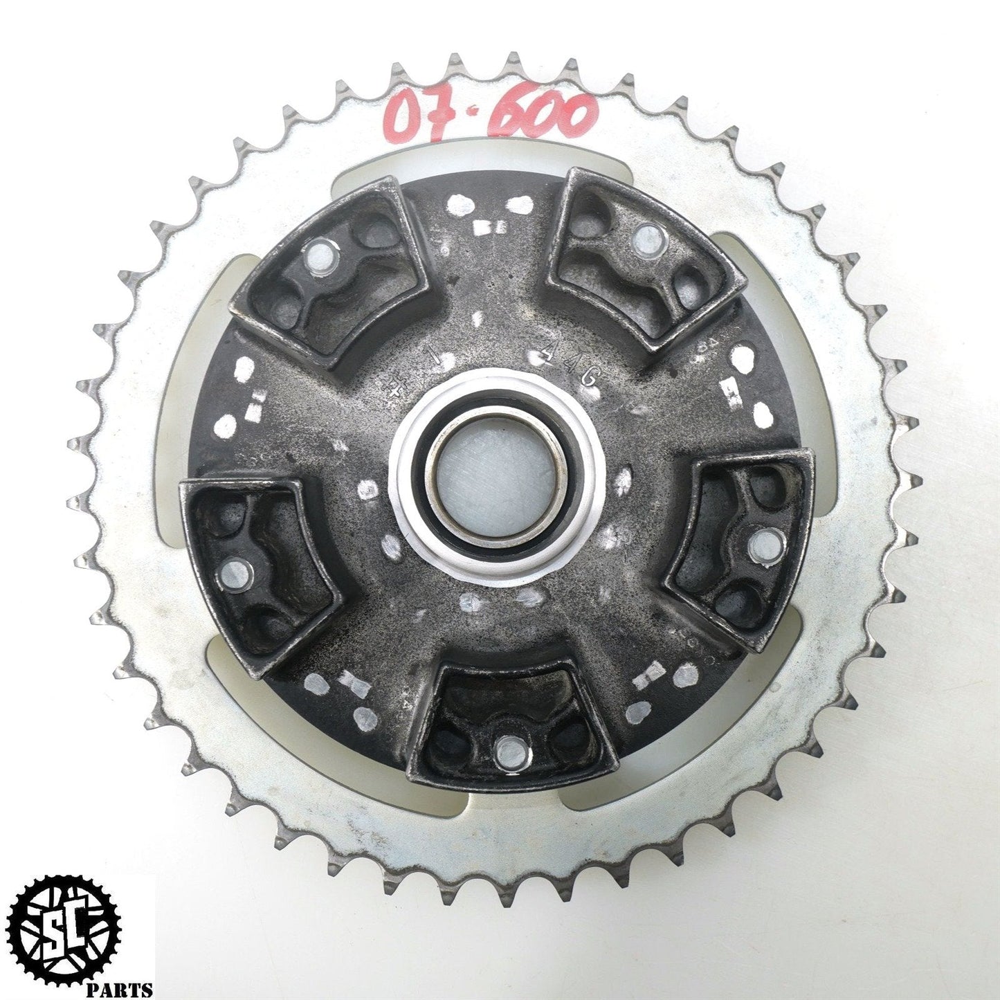 2007 SUZUKI GSXR 600 REAR HUB SPROCKET JTR 45T S41