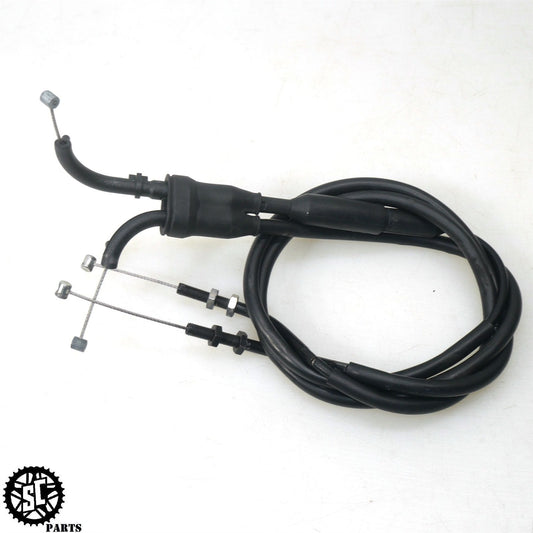 2015 TRIUMPH STREET TRIPLE 675 THROTTLE CABLES T22