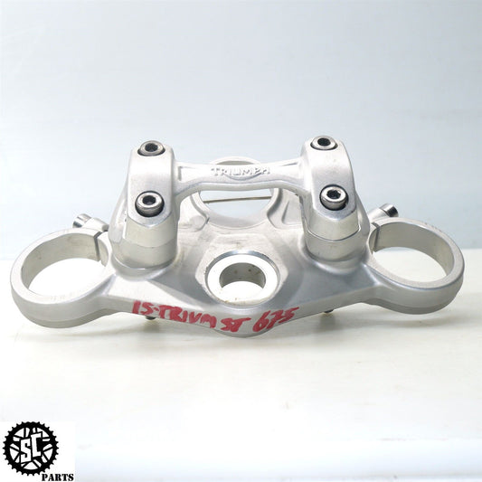 2015 TRIUMPH STREET TRIPLE 675 UPPER TRIPLE TREE RISER T22