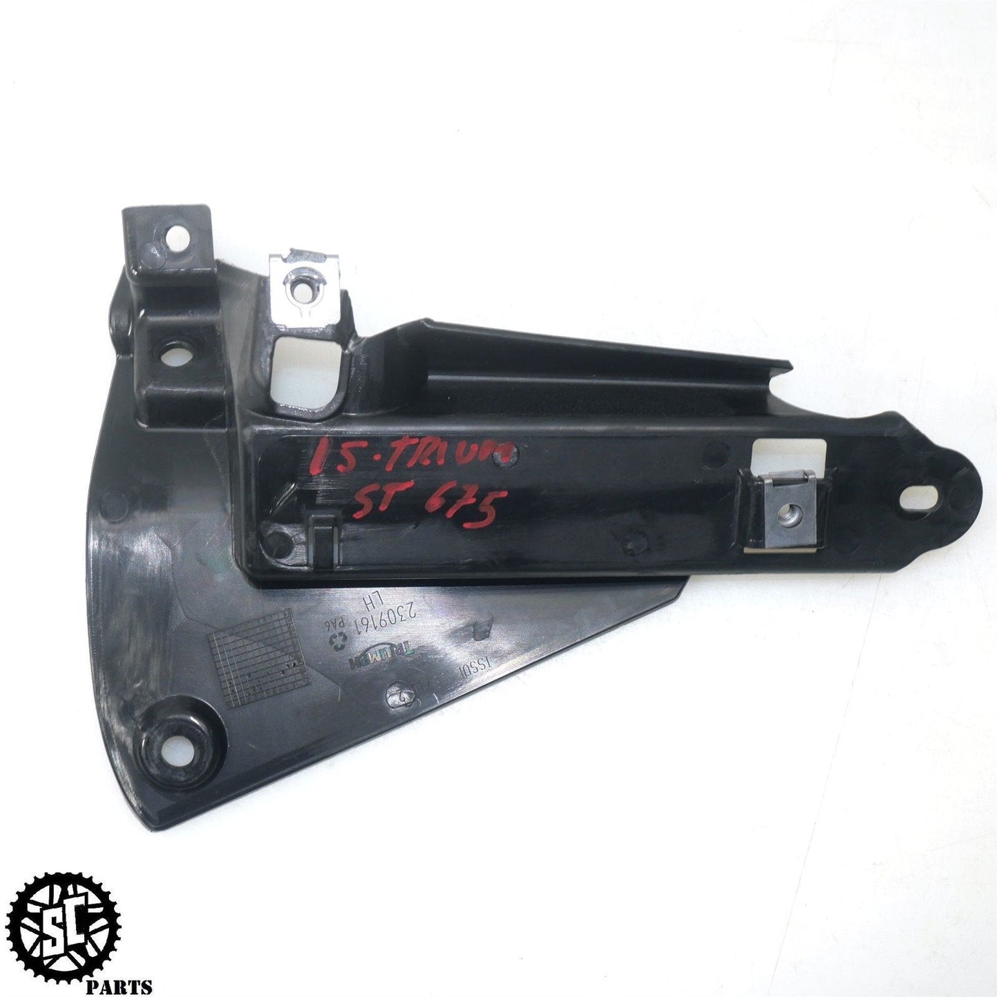 2015 TRIUMPH STREET TRIPLE 675 RIGHT SIDE INNER FAIRING COVER T22