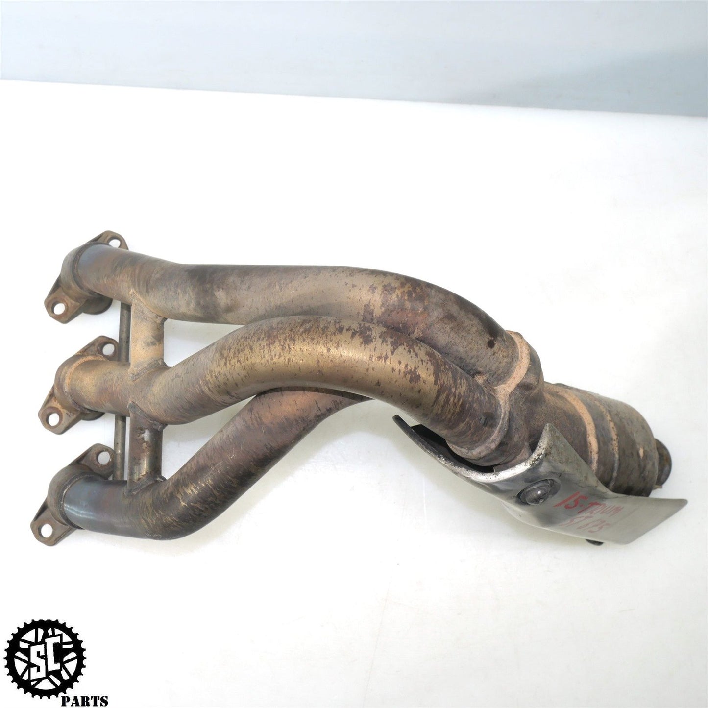 2015 TRIUMPH STREET TRIPLE 675 EXHAUST HEADER MANIFOLD PIPE T22